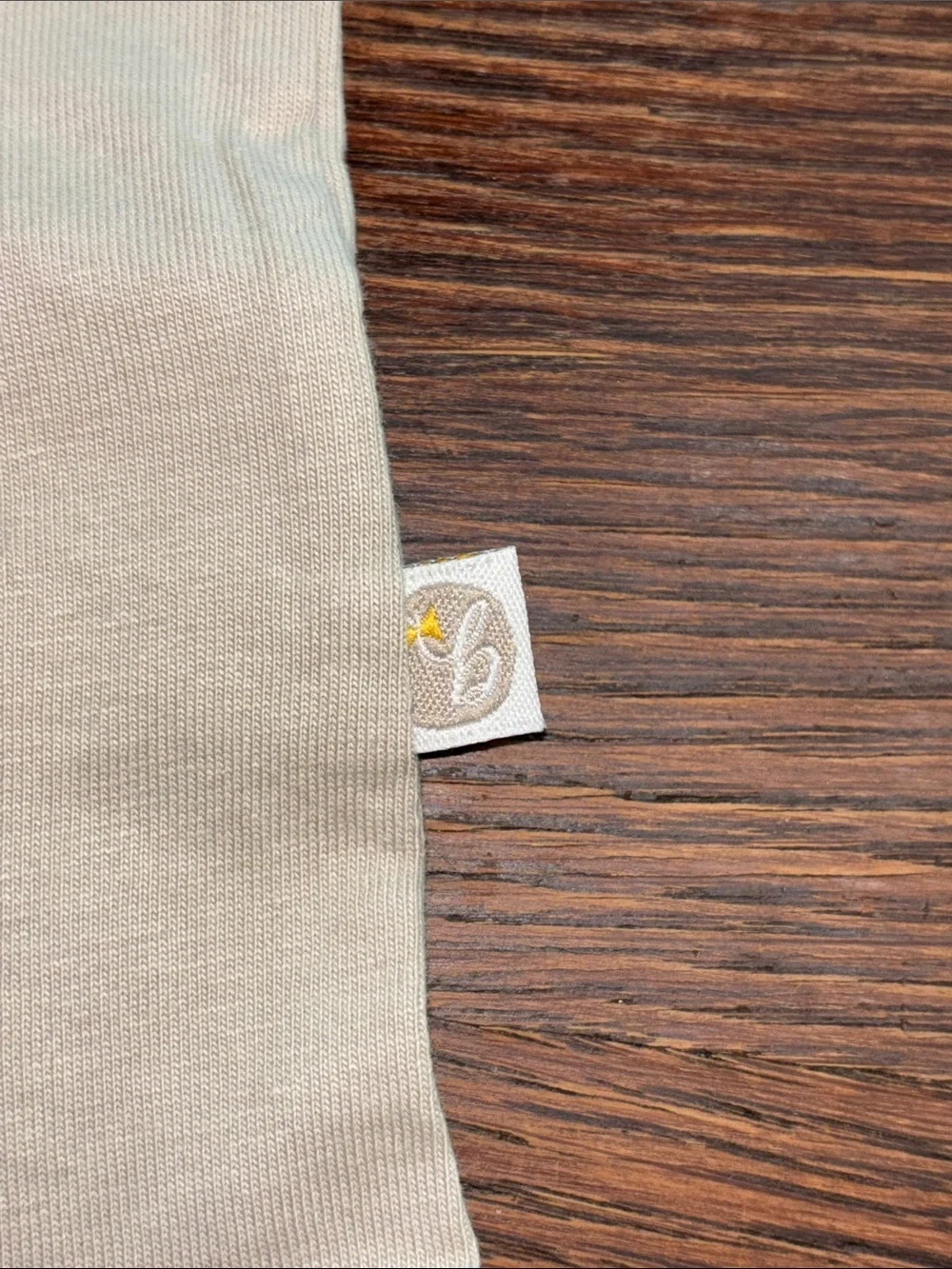 (2) Hallmark Cream Sleeveless Baby Bodysuits 100% Cotton 3-6 months